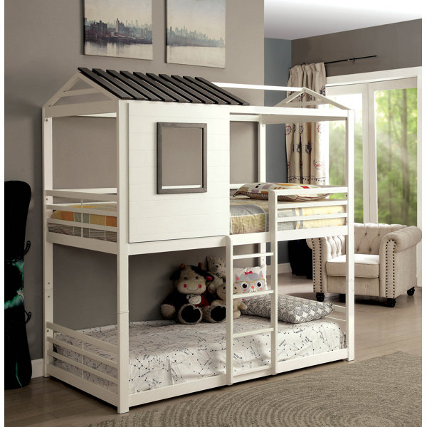 Twin double deals loft bed